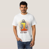 Sokkelapen Nummer 1 T-shirt (Voorkant volledig)