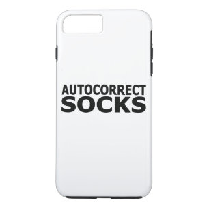 Sokken met Autocorrectie iPhone 8 Plus / 7 Plus Hoesje
