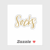 Sokken Opslag Sticker (Vel)