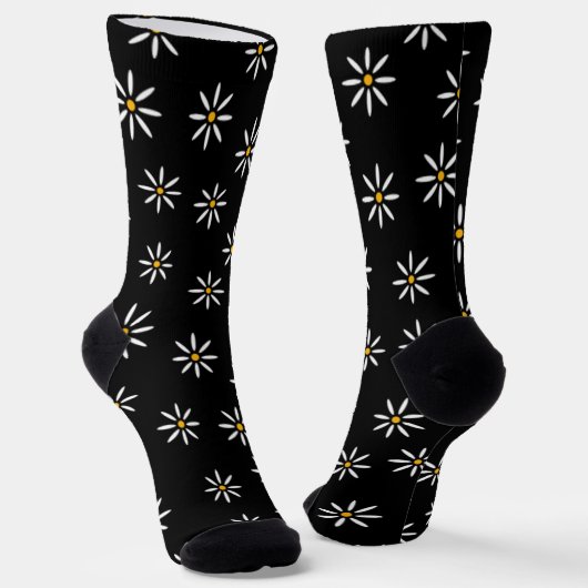 Sokken van Black Daisy (Gebogen)