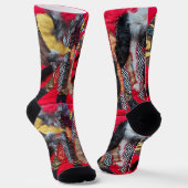 Sokken van de Muskox. (Gebogen)