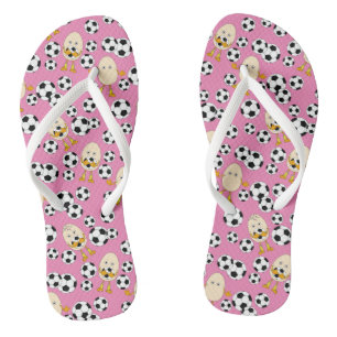 Sokken van het Ecghead-patroon Teenslippers