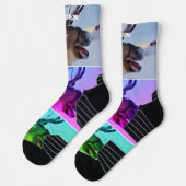 Sokken van het rendierpatroon (Links)