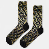 Sokken van leopard Fur, volledige afdrukpersoneel (Links)
