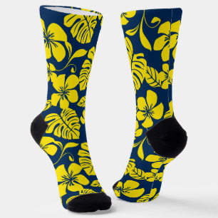 Sokken VAN PINK BIKINI (NAVY BLUE/YELLOW)