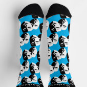 Sokken van theatrisch comedy en tragedie-masker (Top)