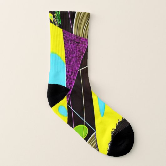 sokken voor "Scrunchies" All-Over Print (Links binnenkant)