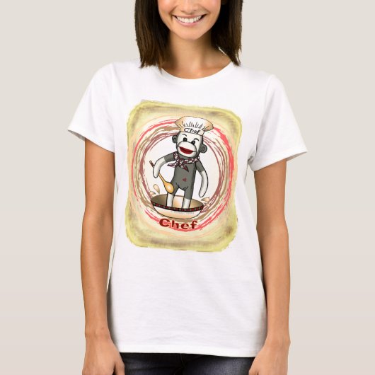 Sokker Apen Chef T-Shirt (Voorkant)
