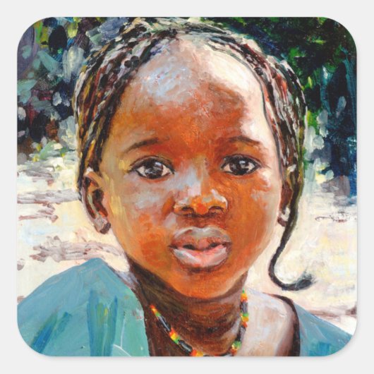 Sokoro 2006 vierkante sticker (Voorkant)