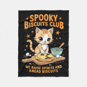 Soky Biscuits Club Kat Grappig Halloween Bakken Fleece Deken