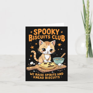 Soky Biscuits Club Kat Grappig Halloween Bakken Kaart