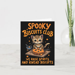 Soky Biscuits Club Kat Grappig Halloween Bakken Kaart