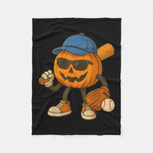 Soky Jack O Lantern Honkbal Halloween Kostuums Me Fleece Deken