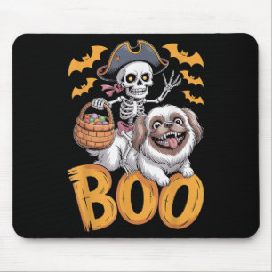 Soky Peke Kostuum Op Boo Pekingese Halloween Muismat
