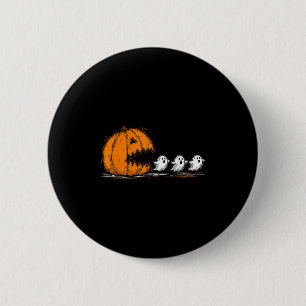 Soky Pompoen Jachtige Schattige Geesten Halloween Ronde Button 5,7 Cm