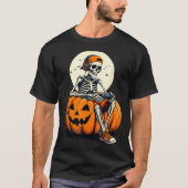 Soky Pumpkin & Skeleton Gamer Tee _ Boys & T-shirt (Voorkant)