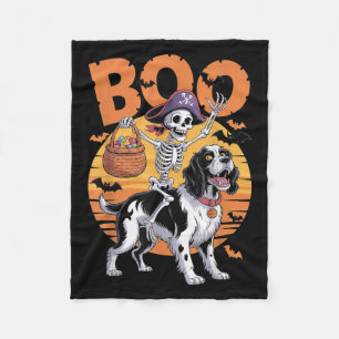 Soky Springer Kostuum Engelse Springer Spaniel Hal Fleece Deken