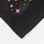 Soky Teacher Cute Ghost Reading Book Funny Hallo Fleece Deken (Hoek)