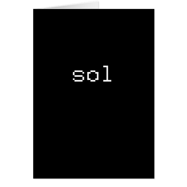 SOL (Voorkant)
