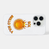 Sol Brillo Sola iPhone Case – Inspirational Logo P (Verso Horizontal)