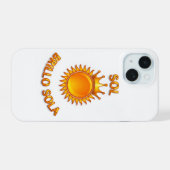 Sol Brillo Sola iPhone Case – Inspirational Logo P (Verso Horizontal)