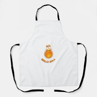 Sol Brillo Sola Logo Apron – Stylish Kitchen & Coo Schort