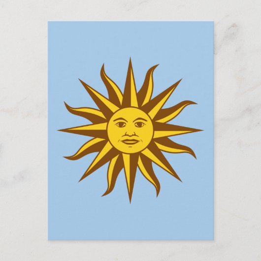 Sol de Mayo - URUGUAY Briefkaart (Voorkant)