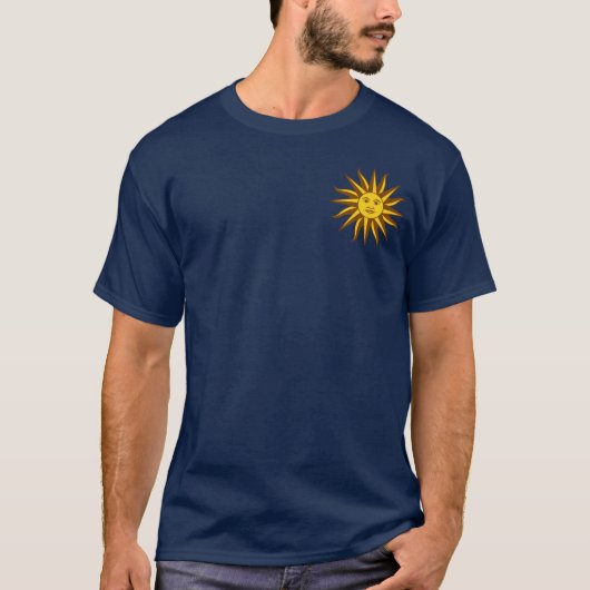 Sol de Mayo - URUGUAY T-shirt (Voorkant)