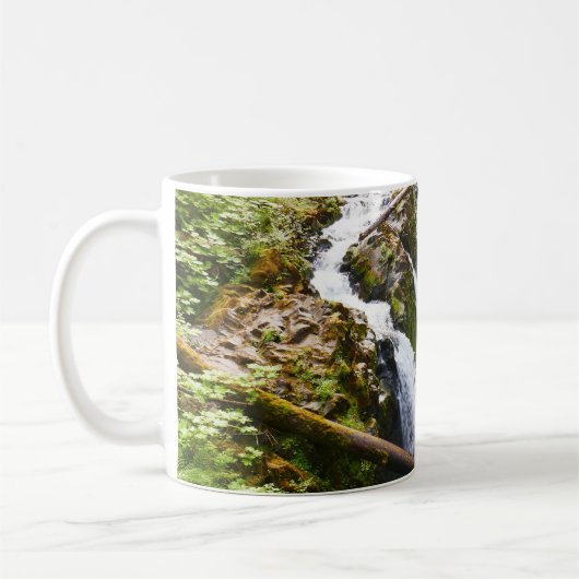Sol Duc Falls I in Olympic National Park Koffiemok (Links)