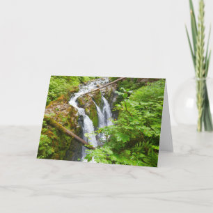 Sol Duc Falls II in Olympic National Park Kaart