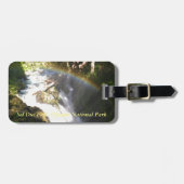 Sol Duc Herfsten Olympisch Nationaal Square Tile Bagagelabel (Voorkant horizontaal)