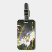 Sol Duc Herfsten Olympisch Nationaal Square Tile Bagagelabel (Voorkant verticaal)