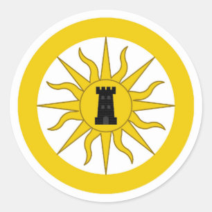 Sol Haven Populace Badge Ronde Sticker