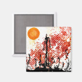 Sol Man Magnet Magneet (Voorkant / Achterkant)