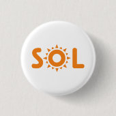 Sol Ronde Button 3,2 Cm (Voorkant)