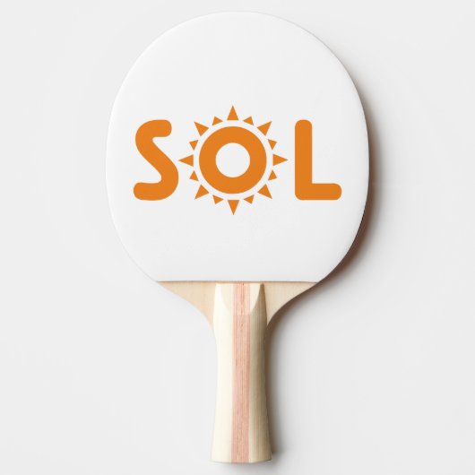 Sol Tafeltennisbatje (Voorkant)