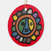 Sol Taino Circle Ornament (Links)