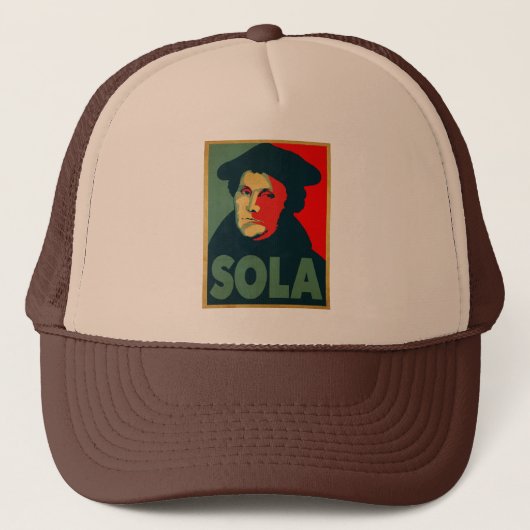 Sola Réformation Luther Casquette (Devant)