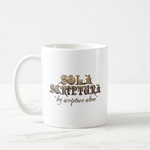 "SOLA SCRIPTURA" (met bijbelvers) Klassieke Mok va