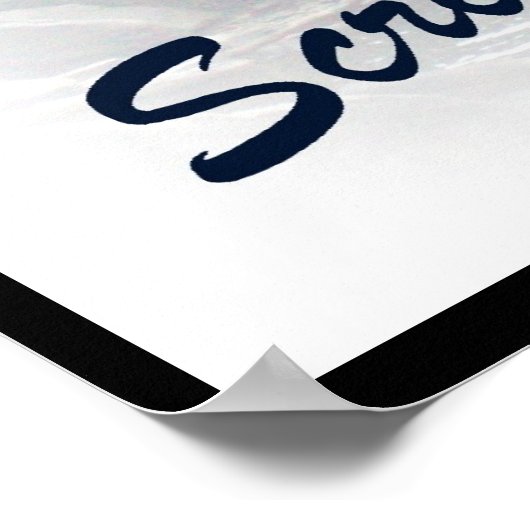 Sola Scriptura/ scriptie alleen Poster (Hoek)