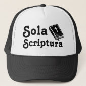 Sola Scriptura Trucker Pet (Voorkant)