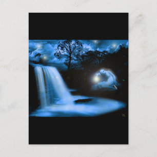 Solace in het donker briefkaart