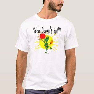 Solaire ne renverse pas le T-shirt et plus