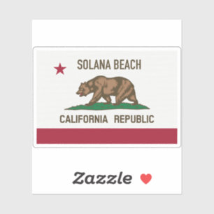 Solana Beach CA Sticker