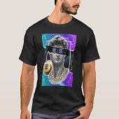 Solana Crypto Token Modern Art Statue Cryptocurren T-shirt (Voorkant)