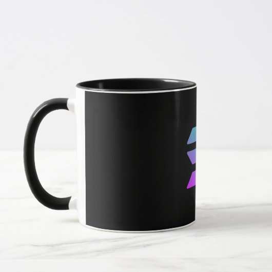 Solana Logo Uniquement Image Mug (Gauche)