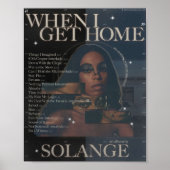 Solange Artwork Poster (Voorkant)