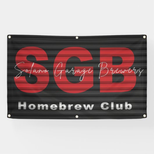 Solano Garage Brewers Banner (Horizontaal)