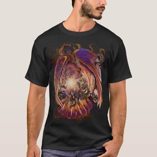 Solar Burst Hawk T-shirt (Voorkant)