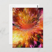 Solar Cube Blast Briefkaart (Voorkant / Achterkant)